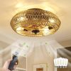 Dimmable Ceiling Fans with Lights and Remote