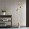 3-Light Metal Floor Lamp