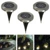 Runway Solar 3 LED Inground Lights