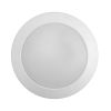 PLANO | LED Disk Downlight | 20 Watt | 16 Lumens | 50K | 120V | 8in | DOB | Dimmable | White Housing | UL & ES Listed