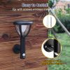 Inowel Solar Outdoor Wall Light Dusk to Dawn LED Lantern IP44 2143