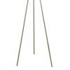 Pacific Tripod Metal Tripod Floor Lamp with Glass Shade