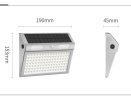 PSDS0138. Outdoor wall solar energy LED waterproof wall lamp