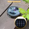 Solar Power Ground Lights Floor Decking Wall Fence Step Path Garden Lamp