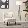 Clyde Metal Tripod Floor Lamp 60"H