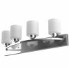 4-Light Modern Wall Sconce Lamp Fixture