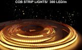 SEARMOR LED Motion COB Light Strip Without Spot Night Strip Lamp Set 6000K