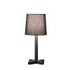 16.5-Inch June Black Metal Cross-Legged Table Lamp