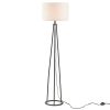 Clyde Metal Tripod Floor Lamp 60"H