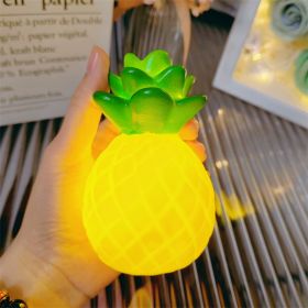 Cartoon Luminous Night Market Stall Led Small Night Lamp Christmas Gift (Option: Pineapple)