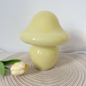 Home American Mushroom Decorative Lamp (Option: A light yellow finish-US)