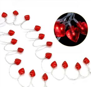 Love Lamp String LED Decorative Lamp Valentine's (Option: Red-3M 20light)