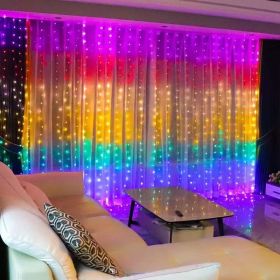 Programmable Magic Curtain Light Controlled By APP (Option: APP Magic-1X1M-UK)