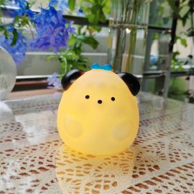 Cartoon Luminous Night Market Stall Led Small Night Lamp Christmas Gift (Option: Lulu Dog Blue)