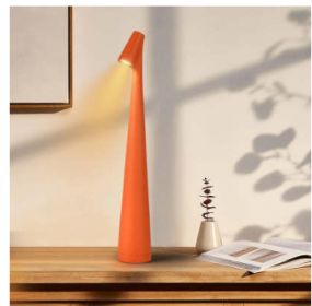 Table Lamp Bedroom Bedside Lamp Creative Living Room Study Lamp Top Touch Dimming Atmosphere Desktop Decoration Lamp (Option: Orange-Small-1800MA)