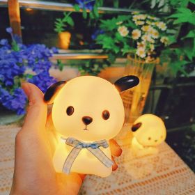 Cartoon Luminous Night Market Stall Led Small Night Lamp Christmas Gift (Option: PIPIDOG Blue)