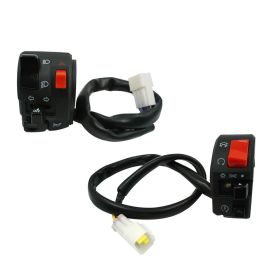 Motorcycle Parts Modified Switch Headlight Turn Start Double Flashing Switch (Option: Left and right set)