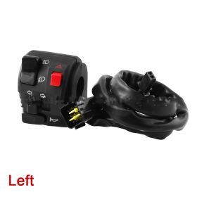 Motorcycle Parts Modified Switch Headlight Turn Start Double Flashing Switch (Option: Left)