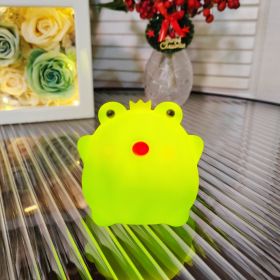 Cartoon Luminous Night Market Stall Led Small Night Lamp Christmas Gift (Option: Frog)