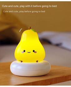 Cute Pet Sleeping Small Night Lamp USB Charging Desktop Pat Touch Induction Lamp (Option: 3W-Stupid Bear White Light-USB)