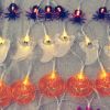 3pcs LED String Lights Halloween Indoor Garden Patio Party Pumpkin Lights