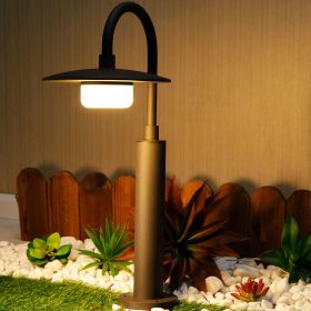 Outdoor Pathway LED Lights IP44 Waterproof Garden Lantern Barn Lights Design Landscape Lighting (Color: DARK GREY600)