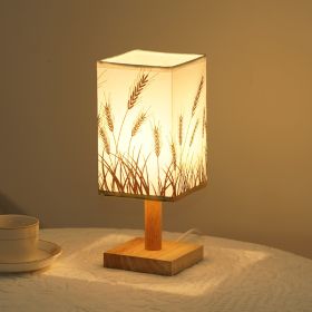 Energy Saving LED Night Lights For Study Rooms And Homestays (Option: Wheat ears-Remote control-USB)