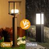 Outdoor Pathway LED Lights Lantern 23.6 IN IP44 Waterproof Garden Modern Landscape Lighting