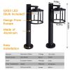 Outdoor Pathway LED Lights IP44 Waterproof Garden Lantern Modern Landscape Lighting