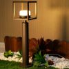 Outdoor Pathway LED Lights Lantern 23.6 IN IP44 Waterproof Garden Modern Landscape Lighting