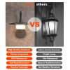 Inowel Wall Light Outdoor LED Barn Lights Wall Mount Lamp Modern Wall Sconce Lighting GX53 LED Bulb Lantern 36607