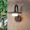 Inowel Wall Light Outdoor LED Barn Lights Wall Mount Lamp Modern Wall Sconce Lighting GX53 LED Bulb Lantern 36607