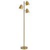 64" 3-Light LED Floor Lamp Reading Light for Living Room Bedroom