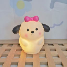 Cartoon Luminous Night Market Stall Led Small Night Lamp Christmas Gift (Option: Fat Mouse Pink)