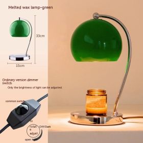 Dopamine Fragrance Lamp Wax Melting Lamp Bedroom Bedside Lamp Advanced Sense Ambience Light Gift Decoration Night Light (Option: Green Dimmer Switch-UK)