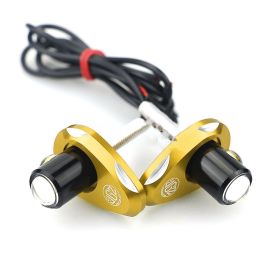 Motorcycle Modification 12V Universal Turn Signal (Color: Gold)